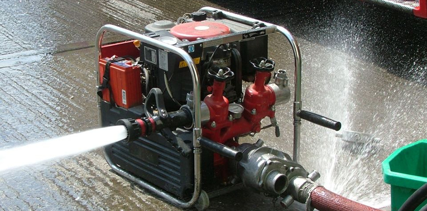 portable fire pump